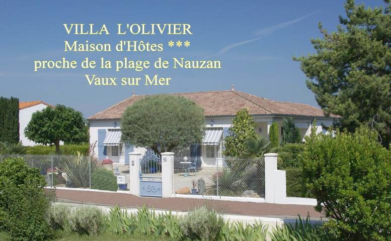 Chambre d’hôte pour 2 personnes, avec vue et jardin à Vaux-sur-Mer - 2