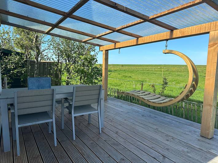 Ferienhaus für 4 Personen, mit Garten und Terrasse, mit Haustier