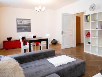 Ferienwohnung für 5 Personen, mit Ausblick und Garten in Basel