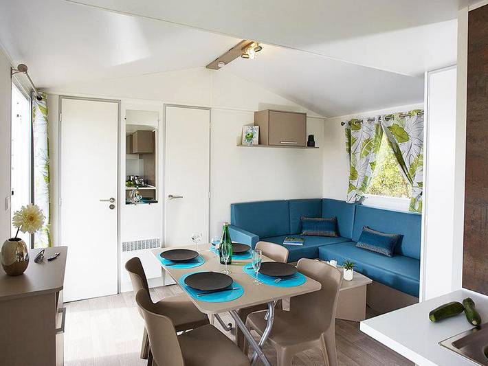 Caravane pour 5 personnes, avec Piscine