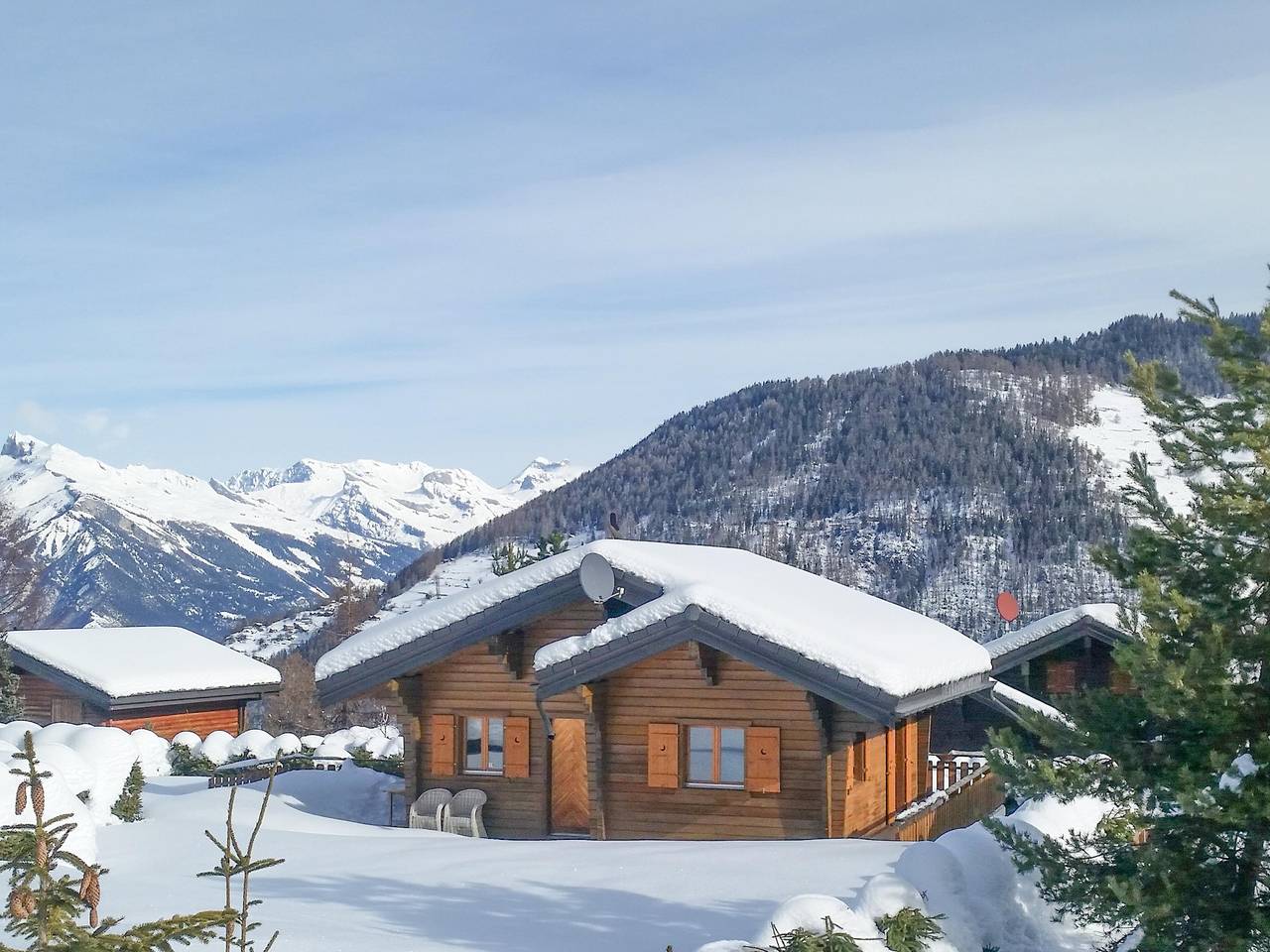 Chalet Chalet du Bourg in La Tzoumaz, Riddes