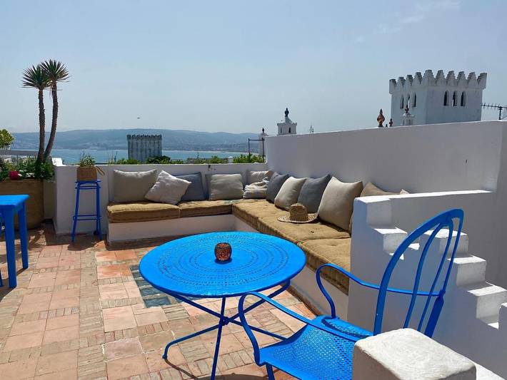 Gîte pour 2 personnes, avec terrasse, animaux acceptés à Tanger - 3