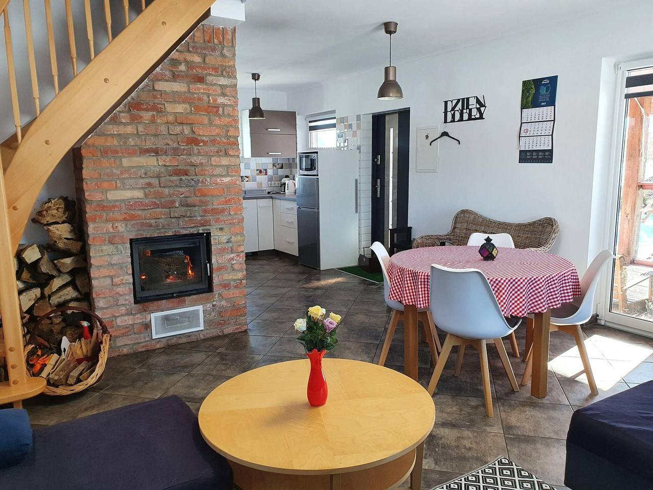 Confortevole casa vacanze, giardino privato, sauna in Slowinzischer Nationalpark