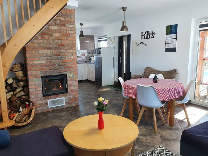 Komfortables Ferienhaus, privater Garten, Sauna in Slowinzischer Nationalpark