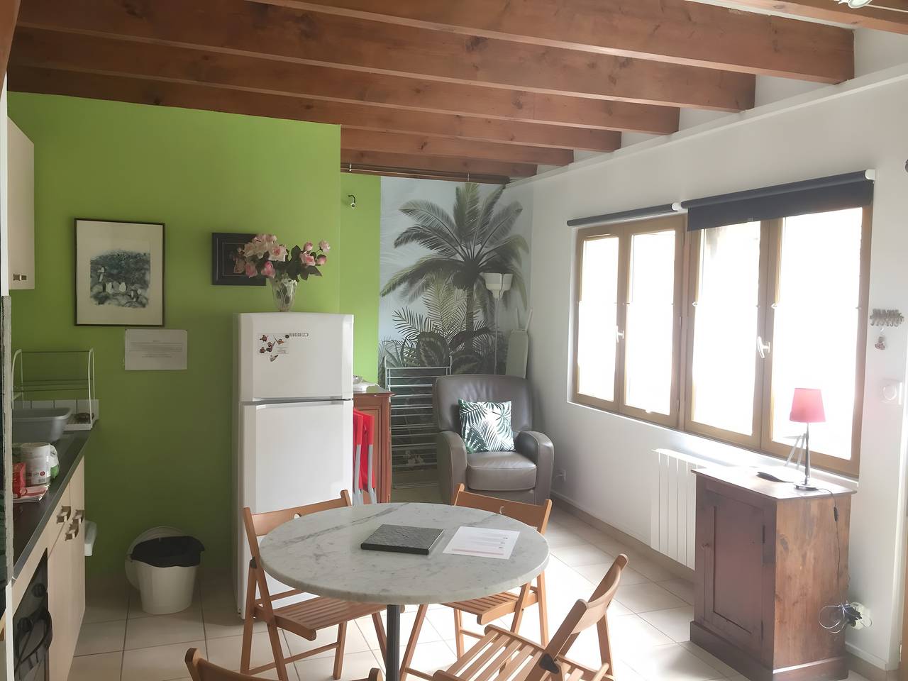 Maison de vacances « La Maisonnette » avec terrasse partagée, jardin commun et Wi-Fi in Les Andelys, Région de Les Andelys