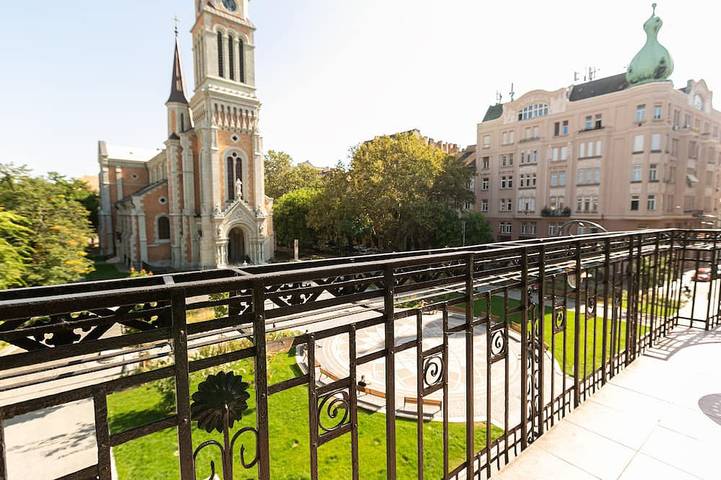 Ferienwohnung für 8 Personen, mit Whirlpool und Balkon, mit Haustier