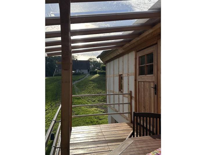 Ferienhaus für 4 Personen, mit Sauna und Terrasse sowie Garten