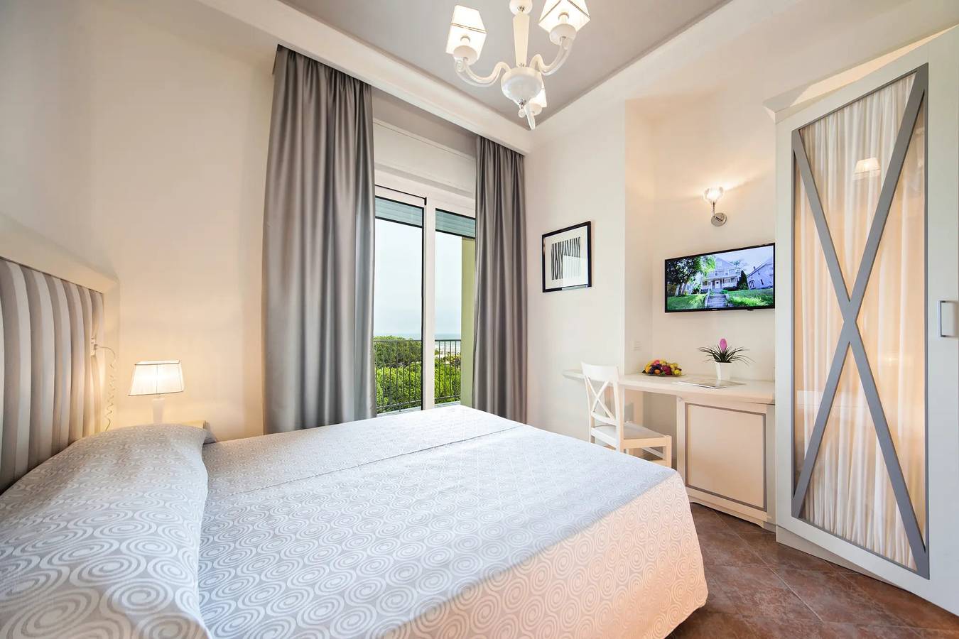 Classic Double Room balcony (Db01) in Palace Beach, Cervia