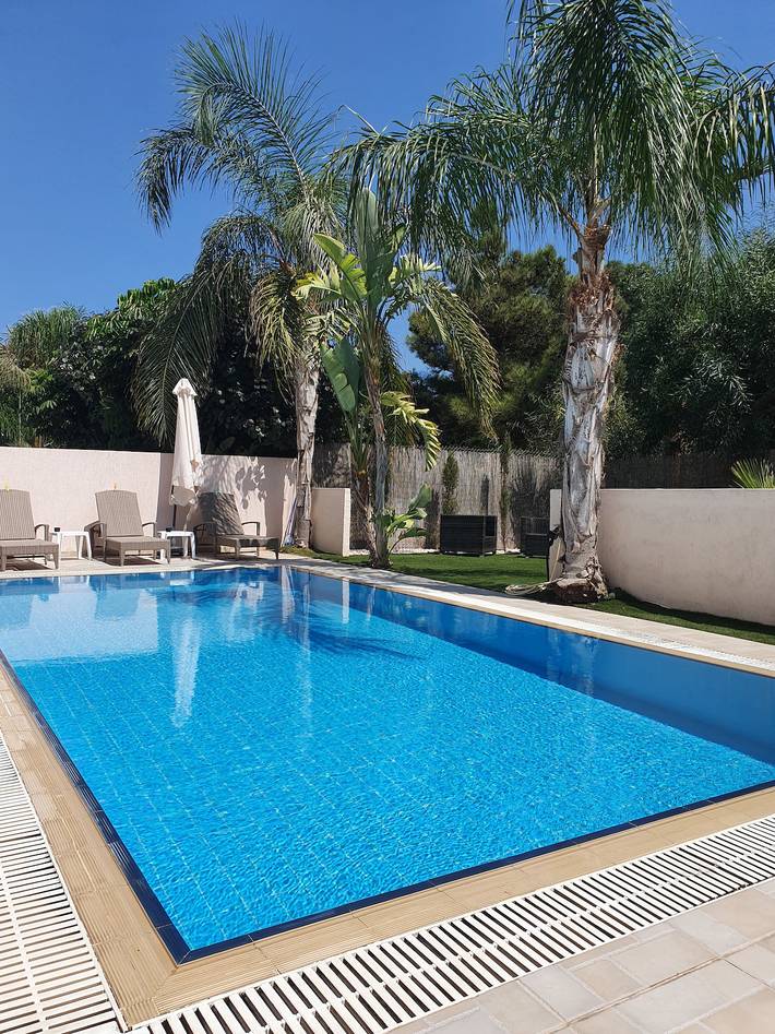 Vakantiehuis voor 6 personen, met balkon en tuin in Zuid Cyprus