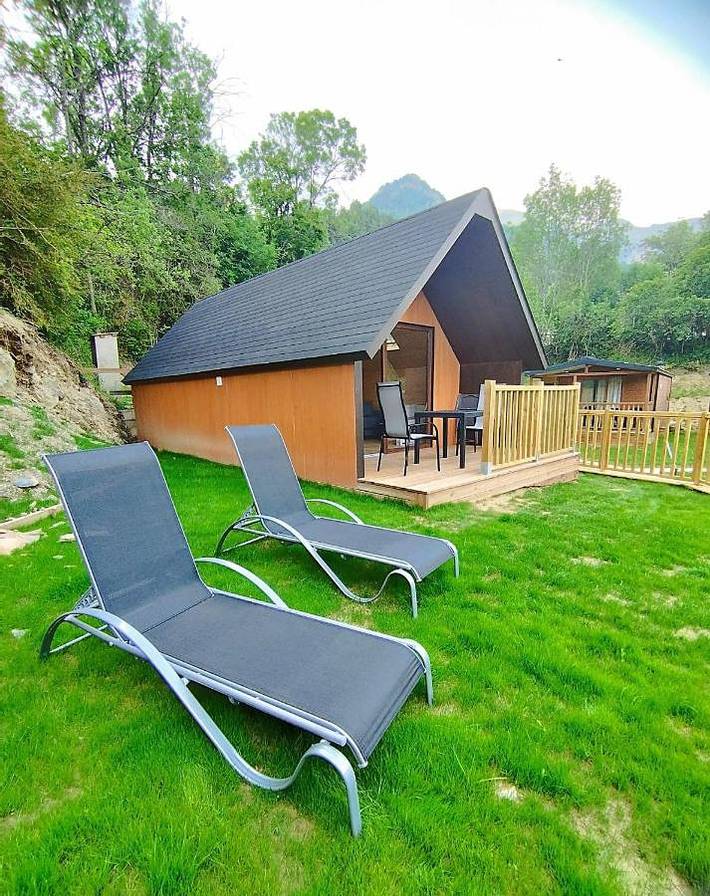 Camping pour 4 personnes, avec vue et jardin dans Aragon (Espagne) - 2