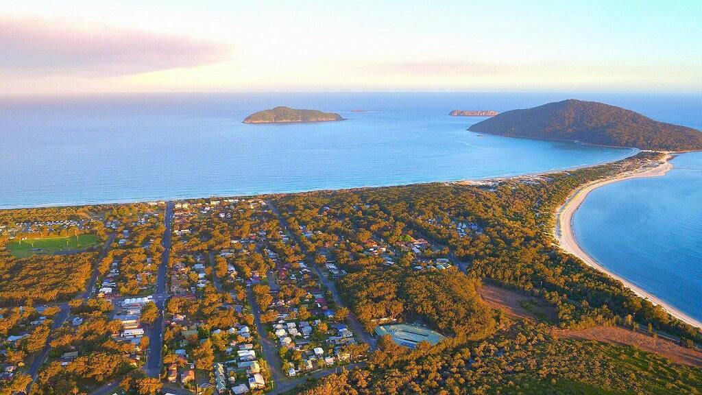 Beach Haven - gegenüber dem Strand in Hawks Nest, Hunter Valley