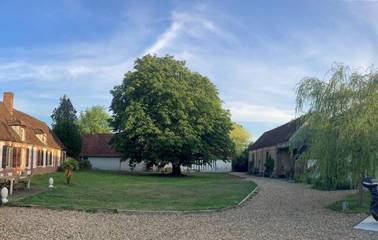 Chambre d’hôte pour 4 personnes, avec jardin ainsi que vue et terrasse, animaux acceptés dans Bachivillers