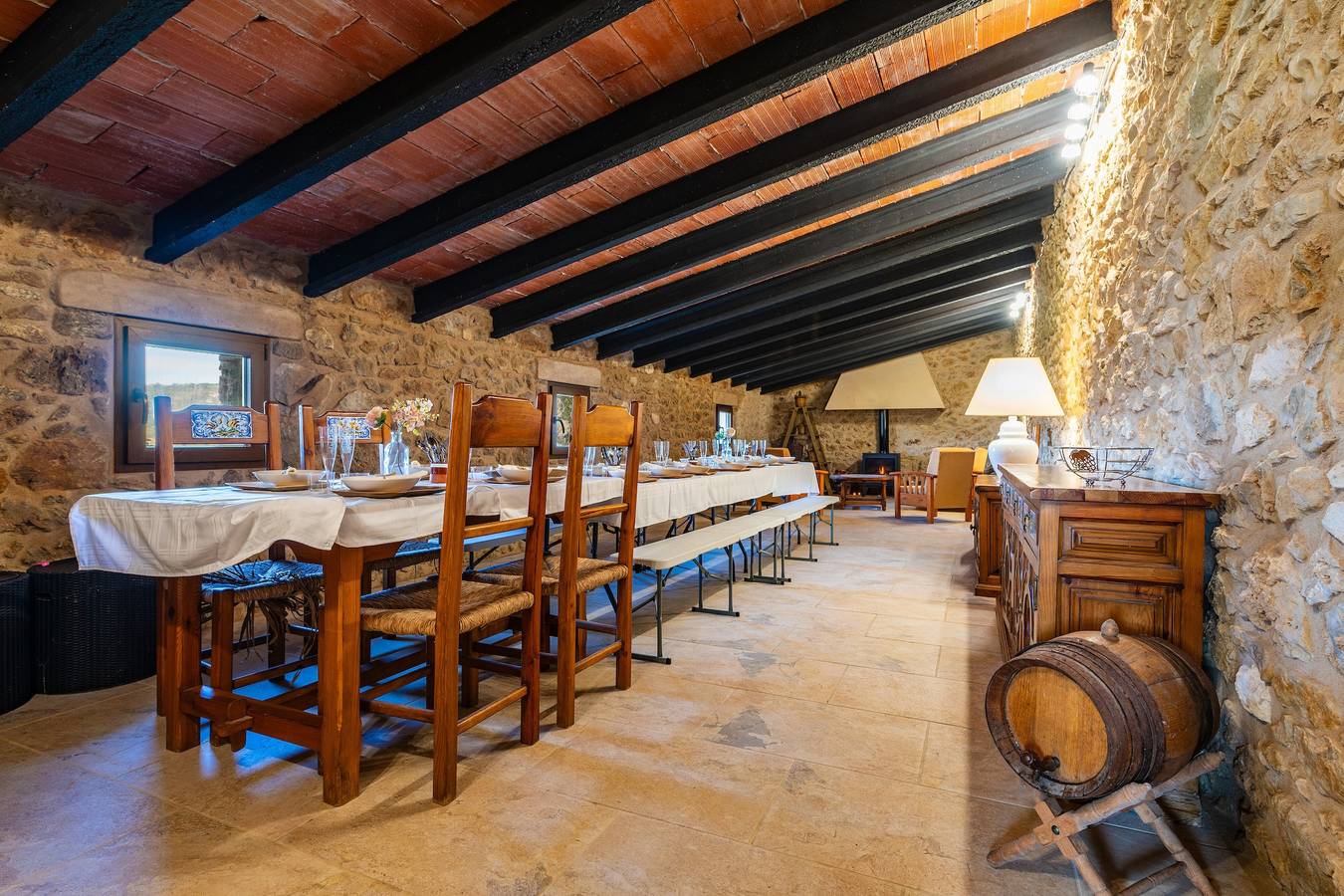 Casa rural 'Masia Arinesa - Cullatur' con vistas a la montaña, terraza privada y Wi-Fi in Culla, Provincia de Castellón