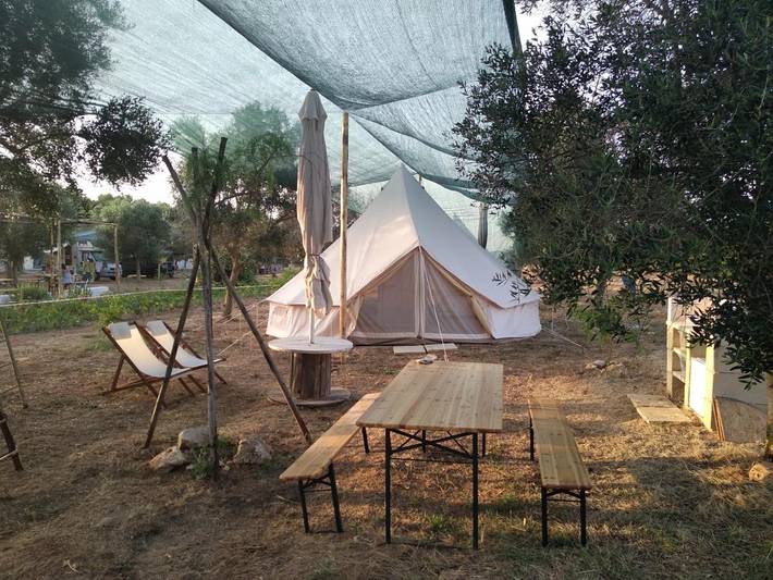 Bungalow per 4 persone, con Terrazza e Giardino nonché Panorama a Porto Cesareo