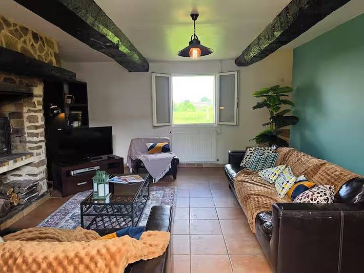 Maison de vacances pour 14 personnes avec terrasse in L'Épinay-le-Comte, Parc naturel régional Normandie-Maine