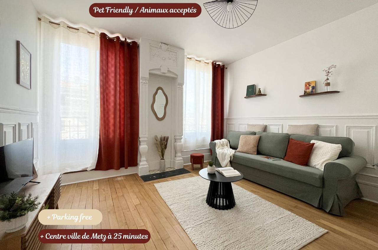 Appartement entier, Le Charmant, 2 chambres, Parking in Pagny-sur-Moselle, Région de Nancy