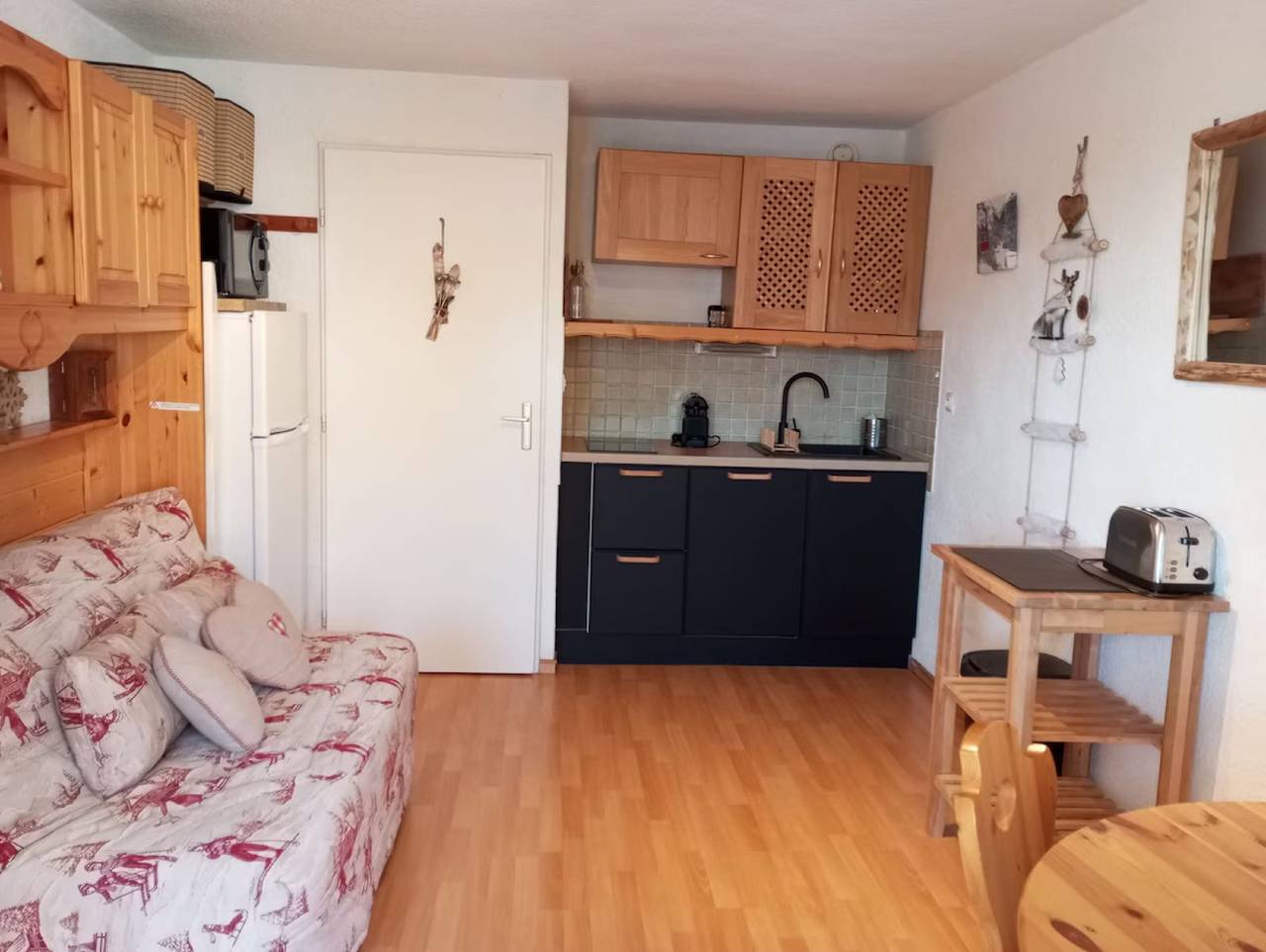 Ganze Wohnung, Studio 4 pers. saint-françois longchamp 1650- at the foot of the slopes, resort center. in Montgellafrey, Le Grand Domaine