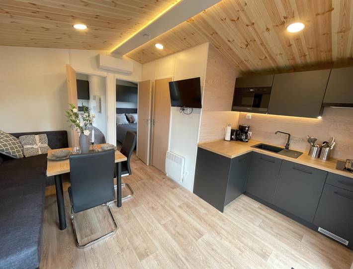 Naab Chalet mit 27 m², 2Schlafzimmer, Küchenzeile, in Nabburg, Naturpark Oberpfälzer Wald
