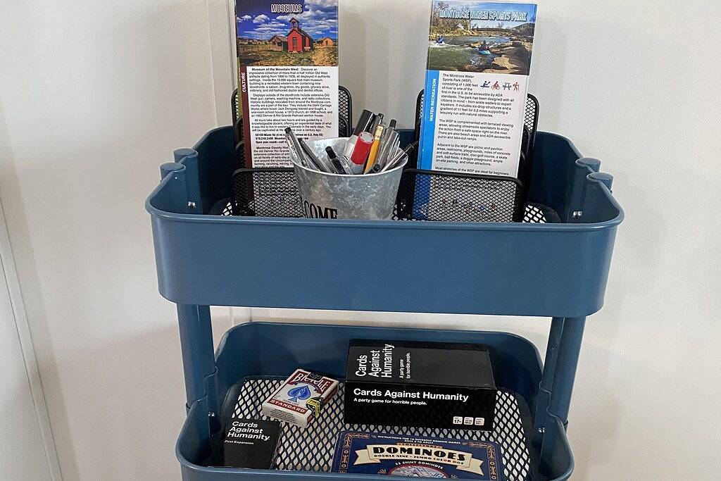 Private Mini Ranch mit Blick auf die San Juan Mountains in Montrose, Black Canyon Nationalpark