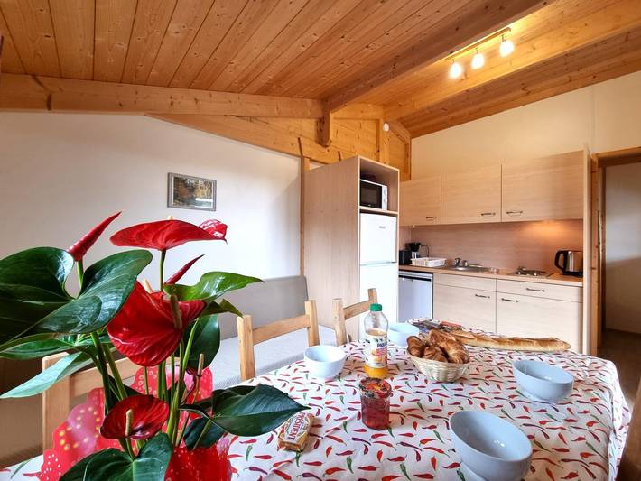 Gîte pour 6 personnes, avec jardin, animaux acceptés à Usson-en-Forez - 4