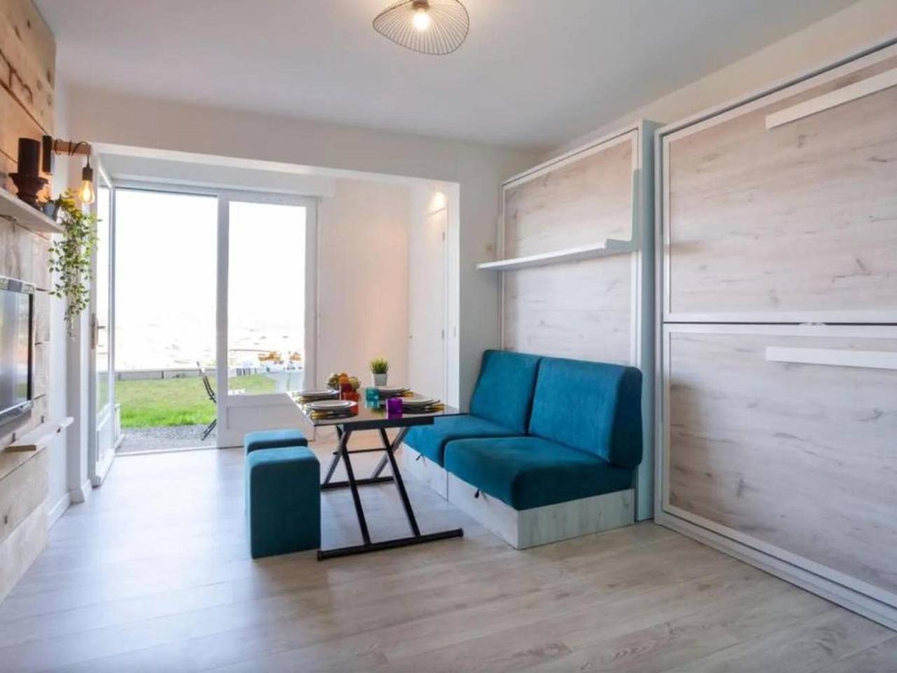 Ganze Wohnung, Charmantes Studio für 4 Personen in Ciboure mit Terrasse in Ciboure, Bayonne und Umgebung