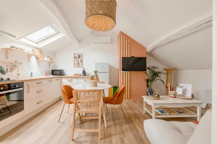 Appartement de vacances pour 2 personnes, avec terrasse et vue, animaux acceptés - 1