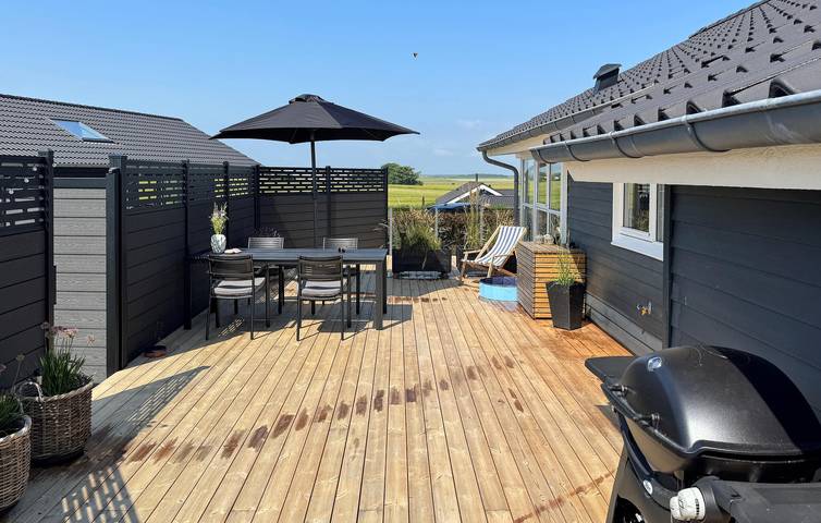 Ferienhaus für 6 Personen mit Terrasse in Gjeller Odde, Underbjerg
