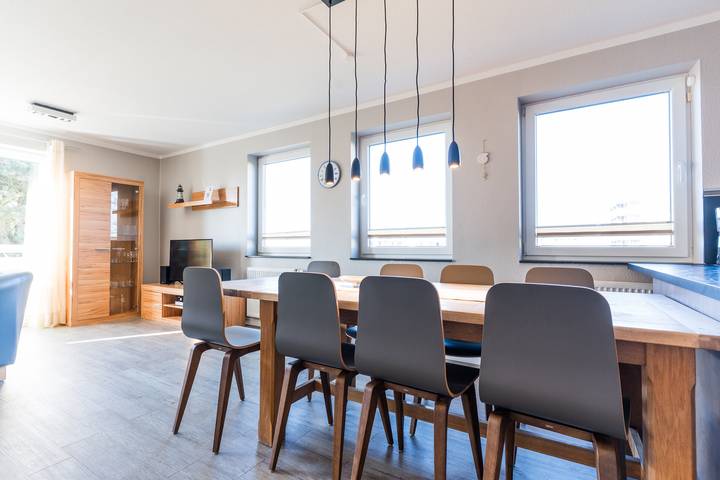 Ferienhaus für 8 Personen, mit Garten und Sauna sowie Balkon auf Fehmarn