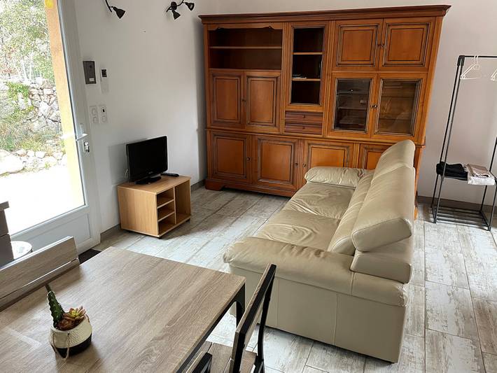 Studio pour 2 personnes, avec jardin