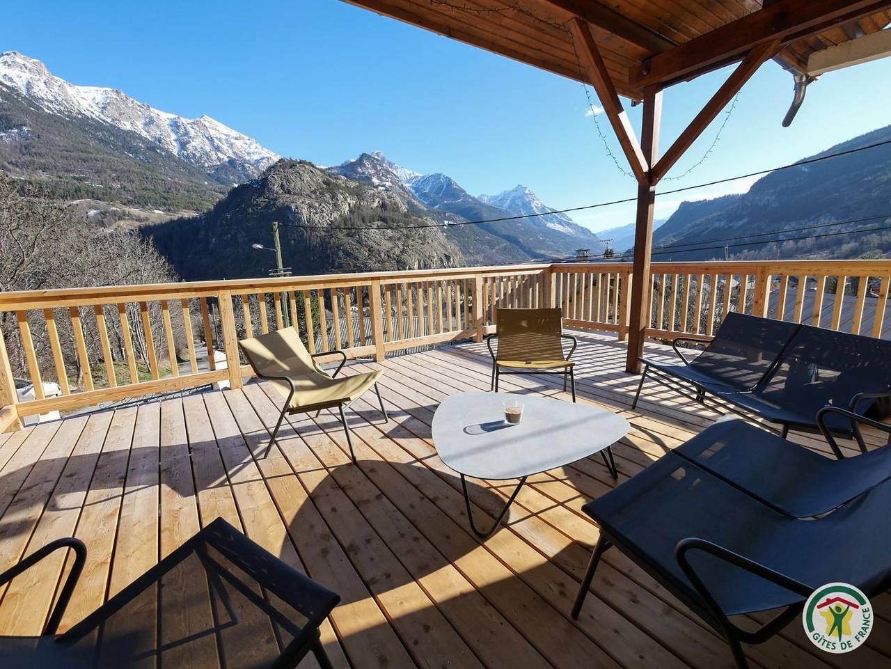 La Terrasse des Écrins in Saint-Martin-de-Queyrières, Nationalpark Écrins
