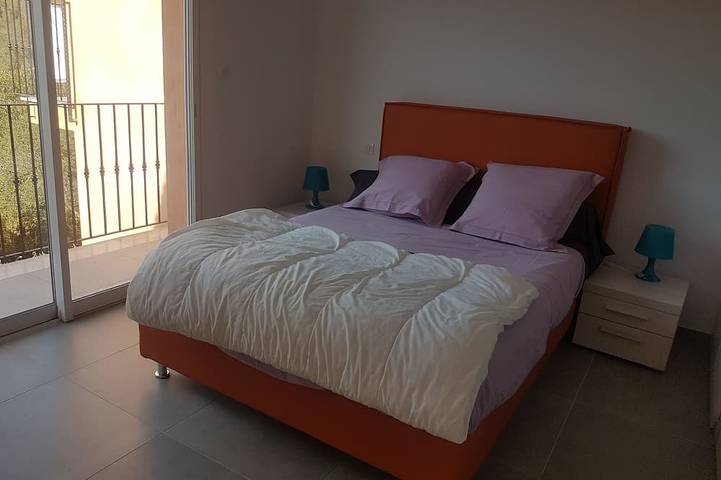 Gîte pour 6 personnes, avec balcon, animaux acceptés dans Plage de Tenutella - 4