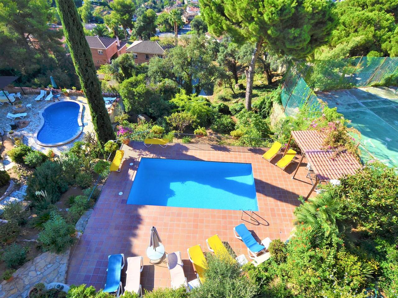 Villa Flores 8 personas con piscina privaday y vistas al mar en Lloret de mar in Roca Grossa, Lloret de Mar
