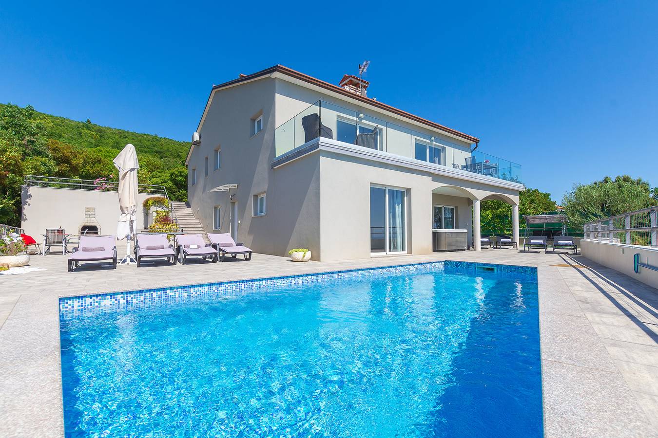 Villa Bella Vista in Raša, Ostküste Istrien