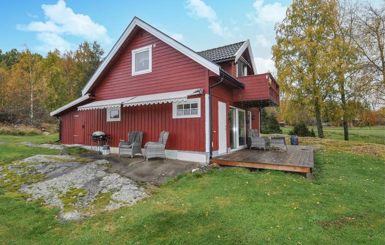 Ferienhaus für 6 Personen, mit Seeblick und Garten sowie Terrasse, mit Haustier in Mittelschweden - 2
