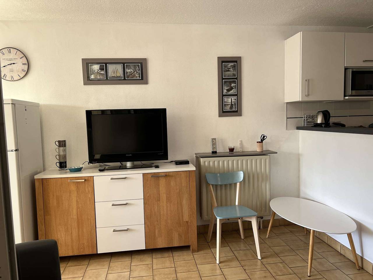 Studio entier, Studio cabine avec parking, lave-linge, lave-vaisselle, proche plage et commerces in Cap d'Agde, Agde