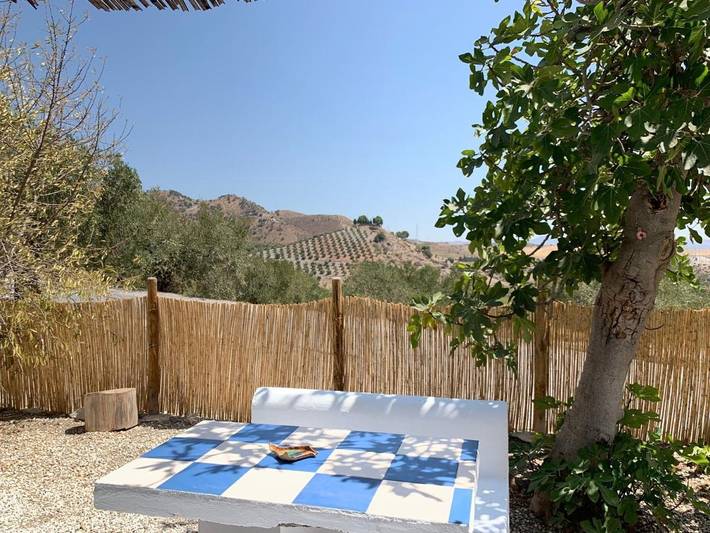 Casa rural para 2 personas, con jardín además de vistas y piscina, Se admiten mascotas en Álora - 4