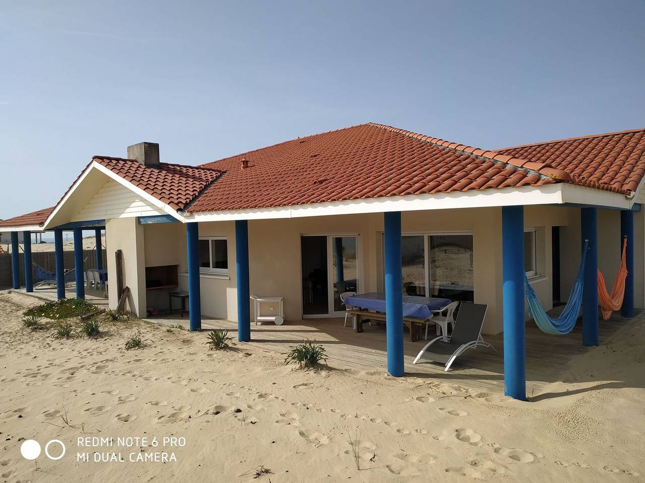 Haus am Meer, die Füße im Sand in Vielle-Saint-Girons, Côte d’Argent