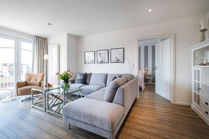 Ganze Wohnung, Weisse Villa - Apartment für bis zu 4 Personen am Hafen von Büsum in Hafen Büsum, Büsum