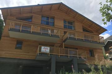 Chalet pour 6 personnes, avec jardin et terrasse à Allos