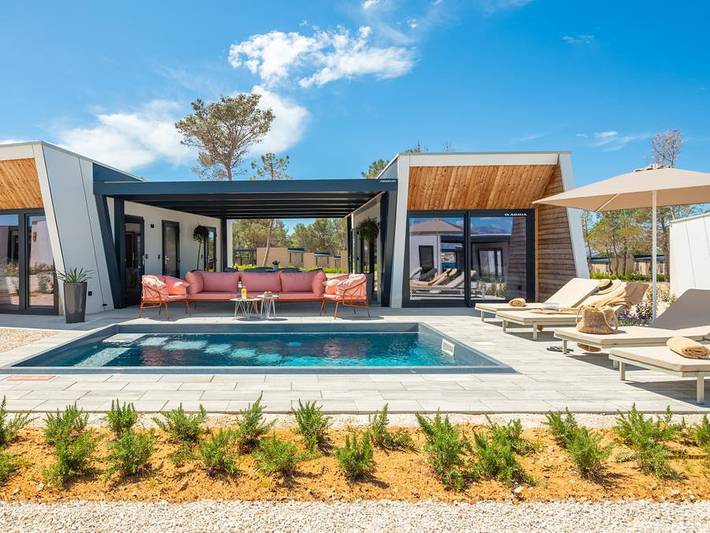 Camping für 4 Personen, mit Sauna und Kinderpool auf Pag - 2