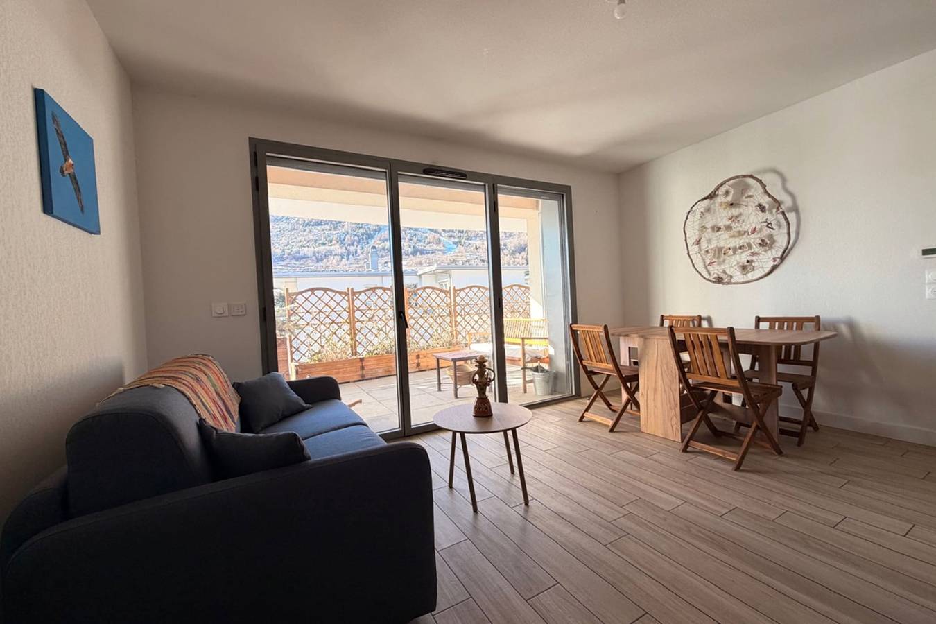 Apartamento entero, Apartamento de vacaciones para 4 personas con terraza in Briançon, Serre Chevalier