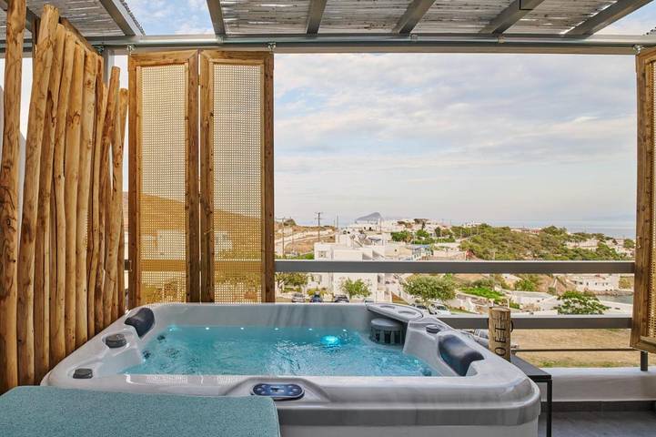Location de vacances pour 2 personnes, avec terrasse et vue dans Κανάλα