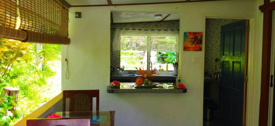 Location de vacances pour 3 personnes, avec jardin et vue dans La Digue - 4