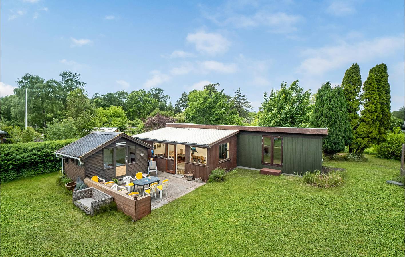 Ferienhaus für 6 Personen mit Terrasse in Overby Lyng, Sjællands Odde