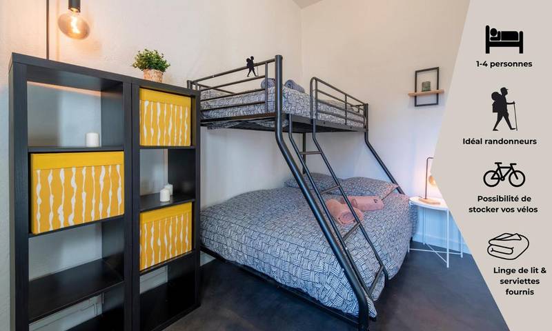 Gîte pour 4 personnes à Pommiers (Loire)