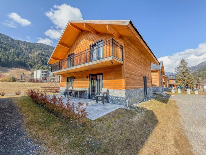 Ferienhaus für 6 Personen, mit Sauna und Balkon sowie Garten, mit Haustier in Afritz am See