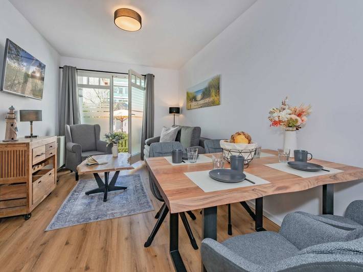 Ferienwohnung für 4 Personen, mit Terrasse und Garten in Bansin - 4