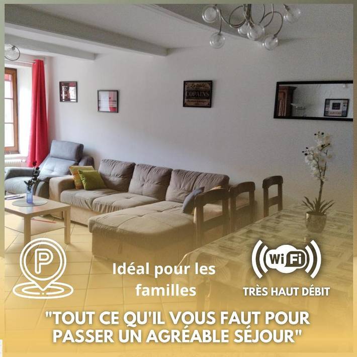 Maison de vacances pour 8 personnes, avec jardin