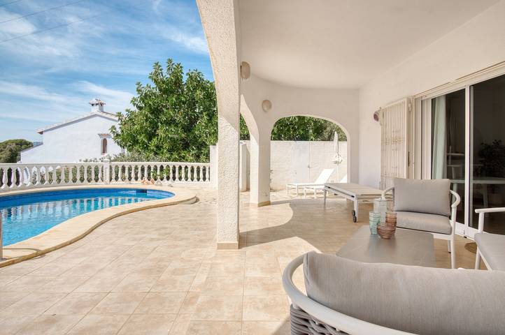 Casa rural para 6 personas, con Balcón y Jardín en Teulada - 3