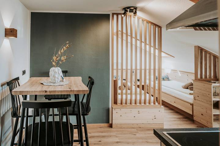Ferienwohnung für 4 Personen, mit Balkon und Garten in Seeg